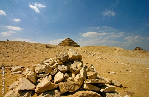 Saqqara pyramids complex - Cairo - Egypt