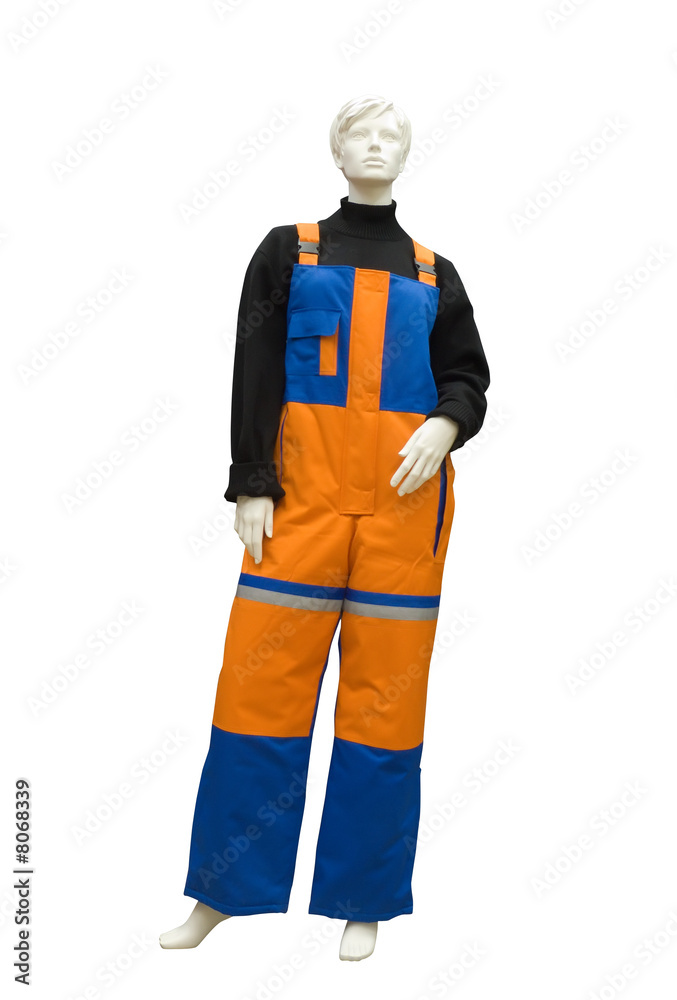 Fototapeta premium Dummy in working clothes 