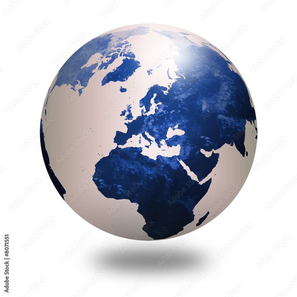 blue world globe 1
