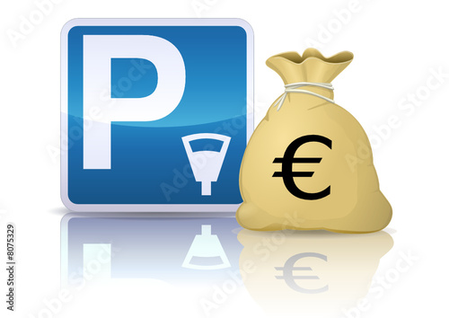 L'argent des parcmètres (reflet)