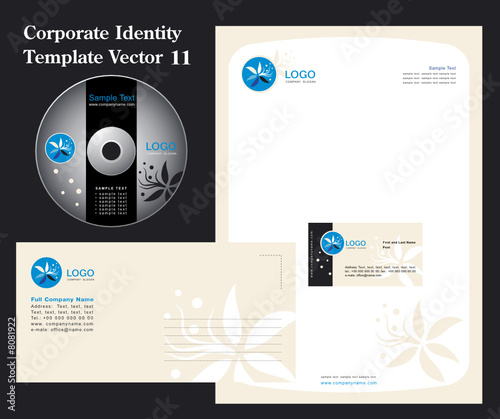 Corporate Vector Business Template 11 photo