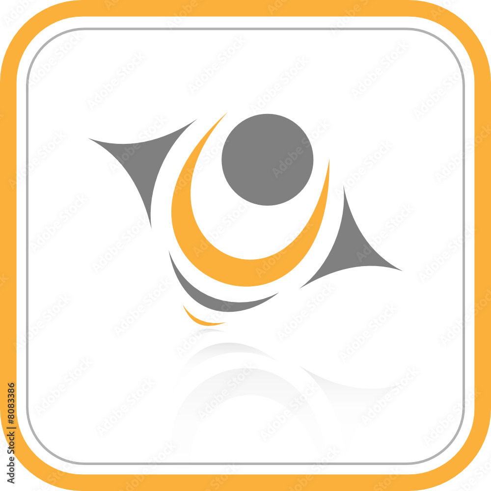 Vector abstract internet icon. Orange set. Simply change. Vector abstract internet icon. Orange set. Simply change.