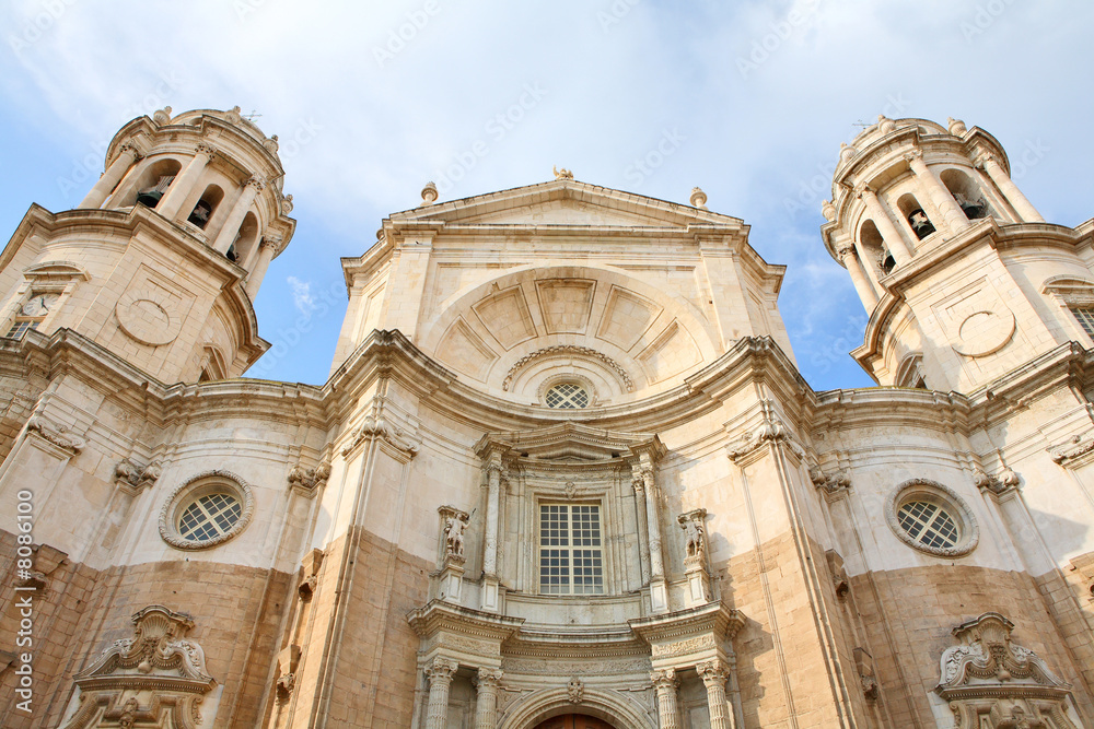Cathedral in Cadiz (Spain)