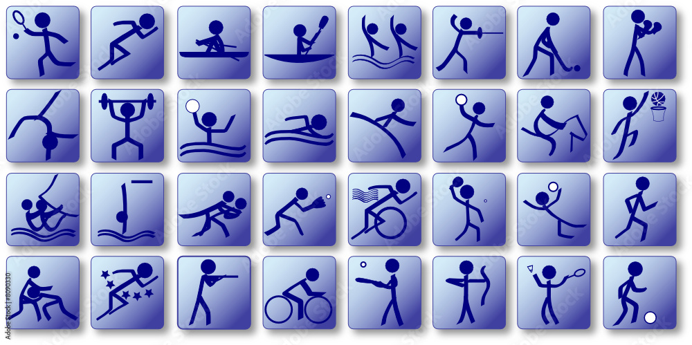 Olympic Sport Icons (buttons) Olympic Sport Icons (buttons)