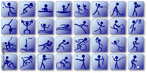 Olympic Sport Icons (buttons)