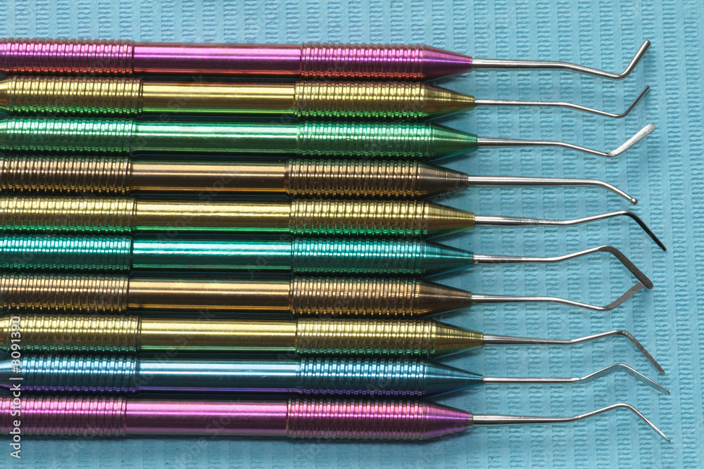 Fototapeta premium Dentist tools.