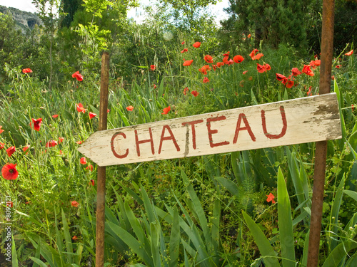 Chateau sign