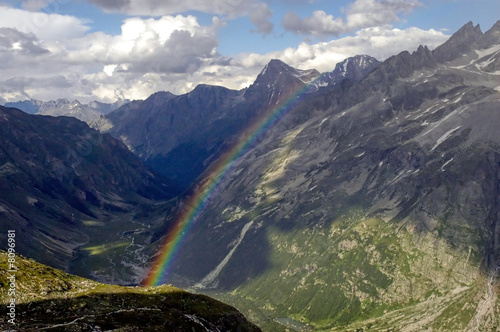 Alpine rainbow