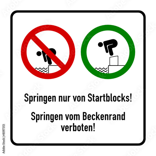 schild badeordnung
