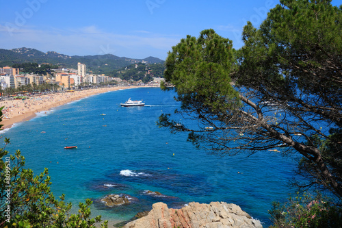 Lloret de Mar beach (Costa Brava, Spain)