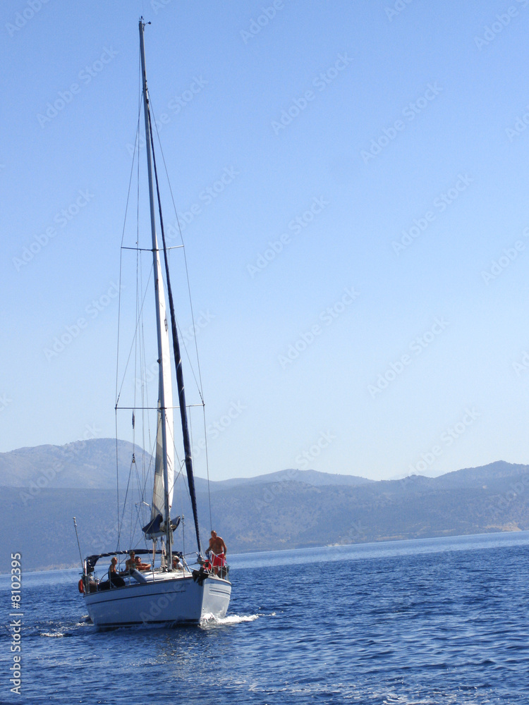 Obraz premium barca a vela