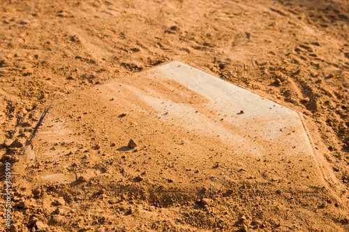 dirty homeplate.