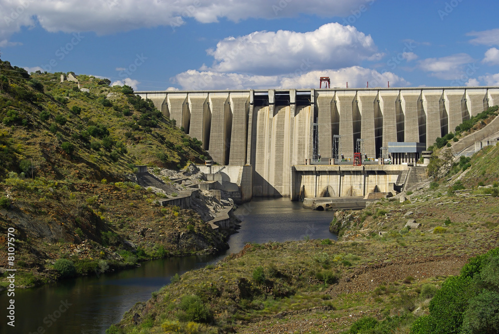 Wasserkraftwerk -  hydropower plant 01