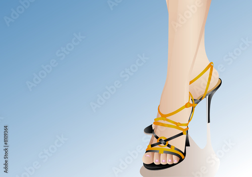 gambe e scarpe