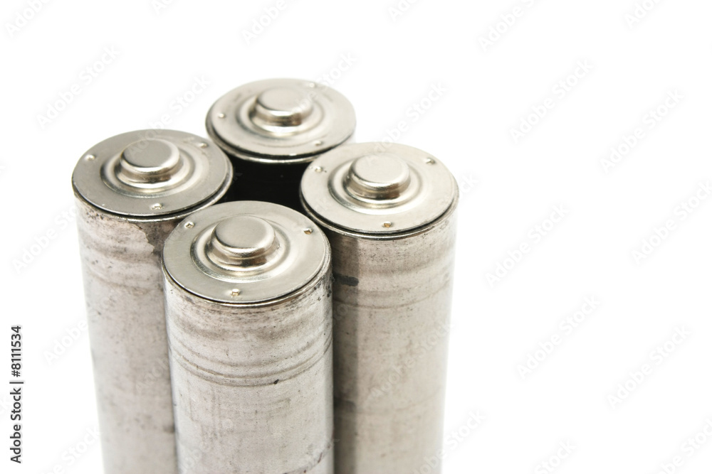 Batteries Close Up Batteries Close Up