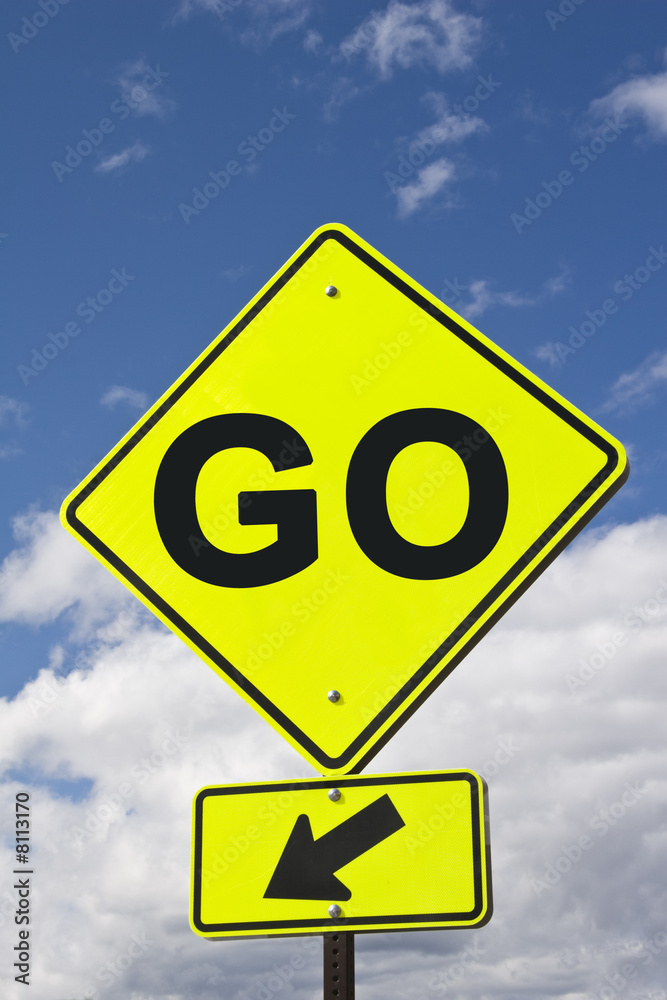 Sign GO