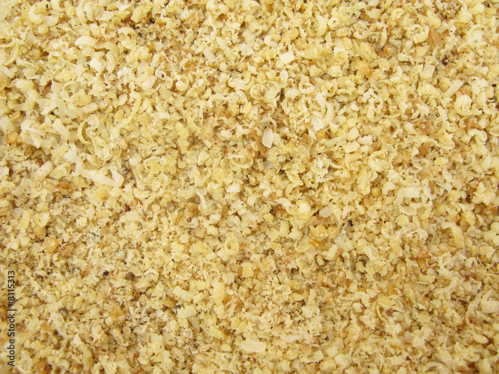 Grinded walnuts prepared for cakes Grinded walnuts prepared for cakes