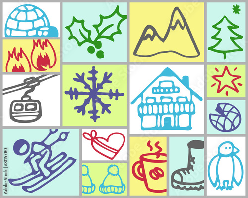 objets hiver