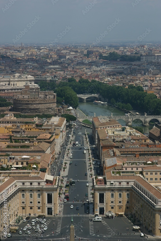 View from the Dome of St. Peter's Cathedral