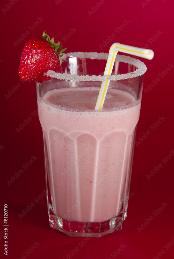 Strawberry milkshake Strawberry milkshake
