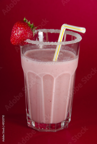 Strawberry milkshake