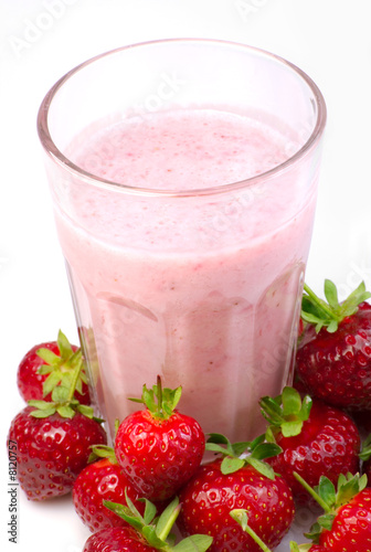 Strawberry milkshake