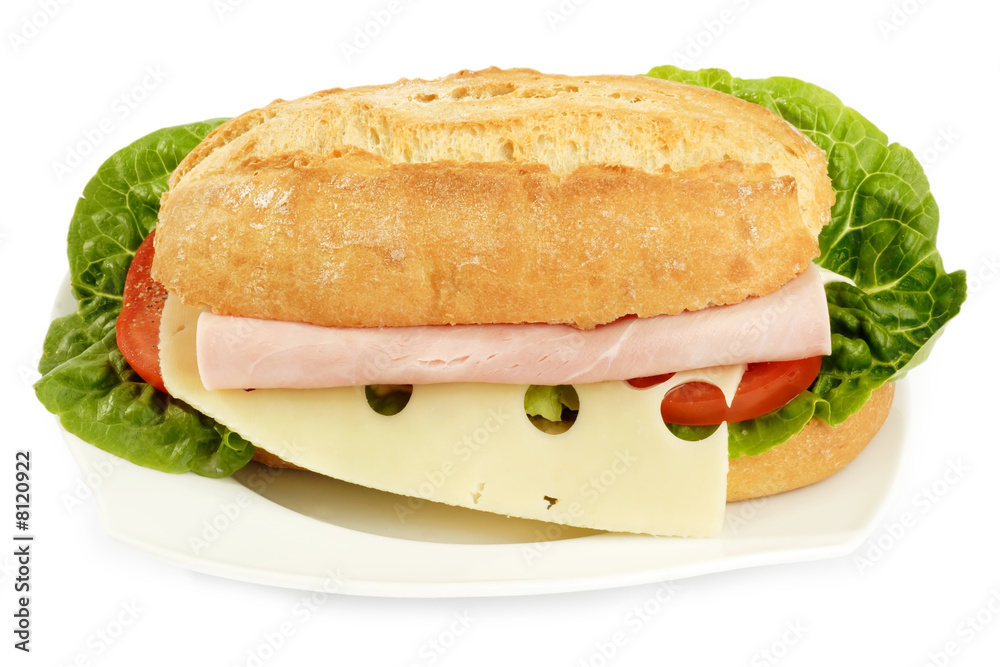 Schinkenbaguette Schinkenbaguette