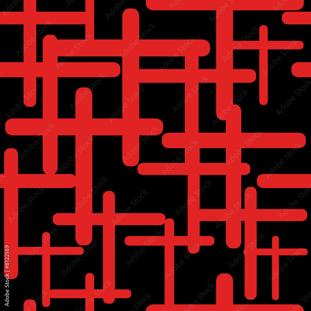 Fototapeta premium Kruez (seamless pattern)