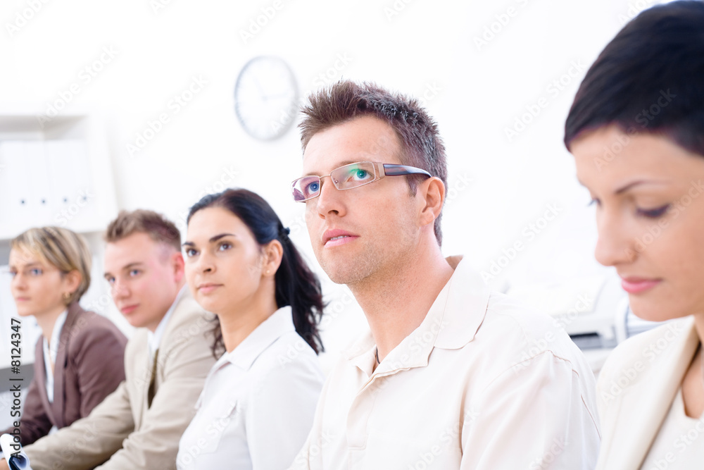 Fototapeta premium Business briefing