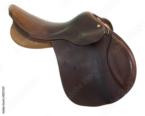 English style horse saddle