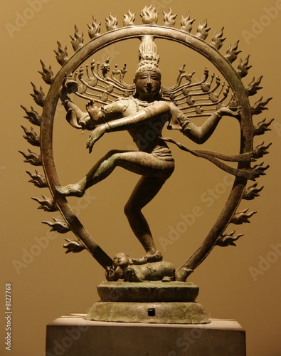 Obraz na plátně Statue de Shiva