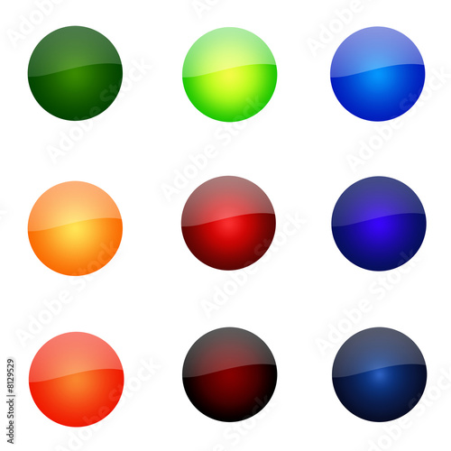 Free Download Set Of Round Website Buttons - GFXLoad