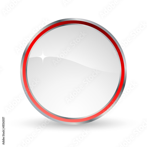 icone rond avec reflets
