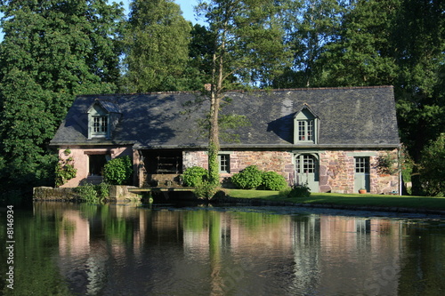 Longère bretonne à Montfort-sur-Meu (Ille-et-Vilaine)