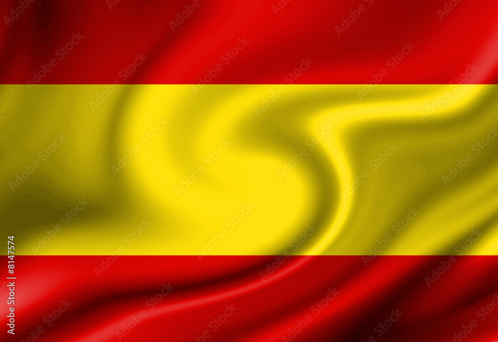 Obraz premium Spanish flag