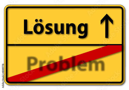 lösung problem photo