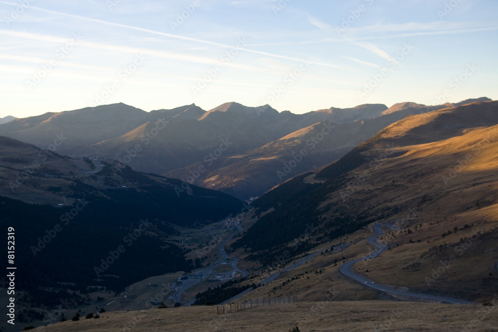 Pyrenäen in der Nähe von Andora