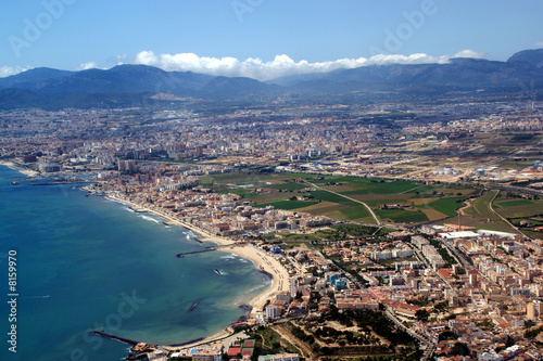 Vista Aerea-Palma de Mallorca - Islas Baleares -España-Spain