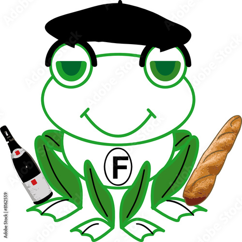 Frenchlittle green frog 010