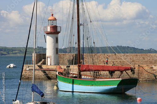 Fotografie port d'erquy (bretagne, france)