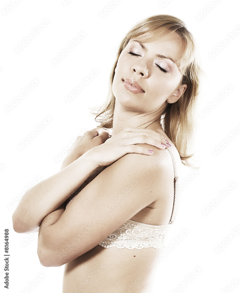 Fototapeta premium Beautiful sexy young woman