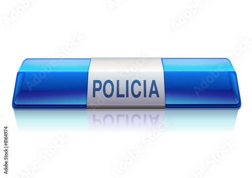 faro giratorio policia (español)