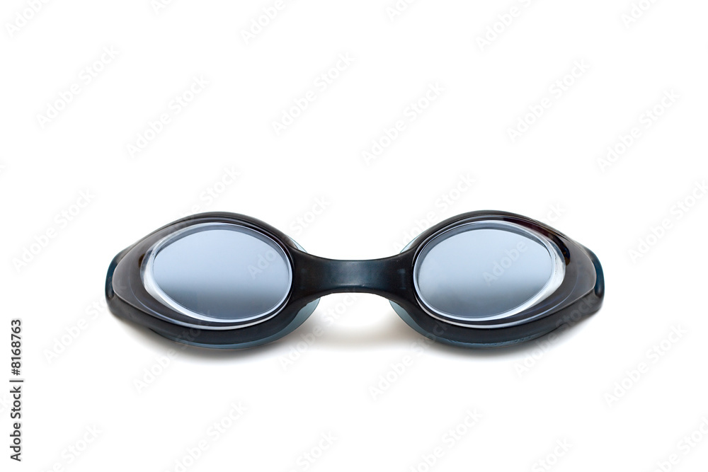 Fototapeta premium black goggles close-up