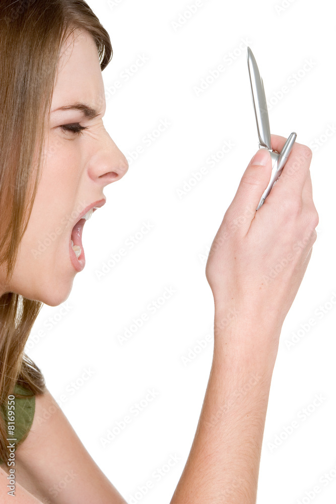 Yelling Phone Woman Yelling Phone Woman