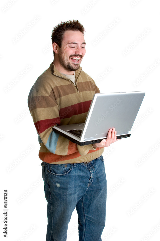 Man With Laptop Man With Laptop