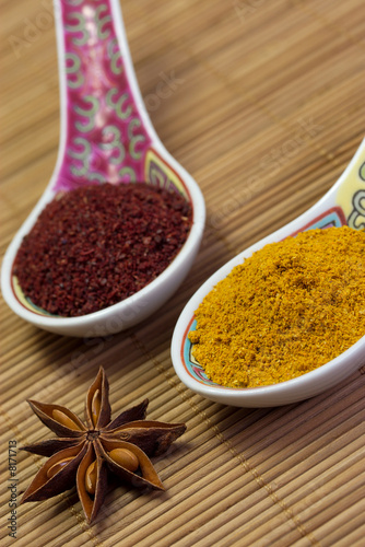 Asian spices.