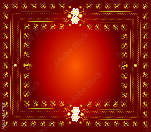 floral frame