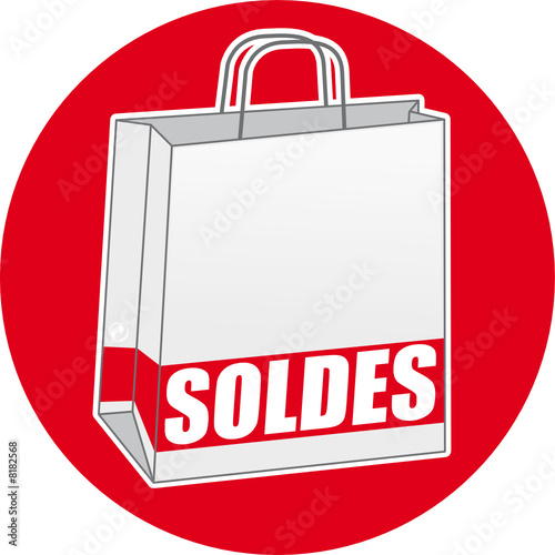 Sac papier Soldes