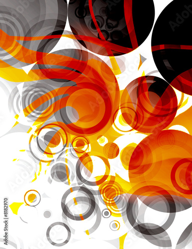 Circle Retro Background