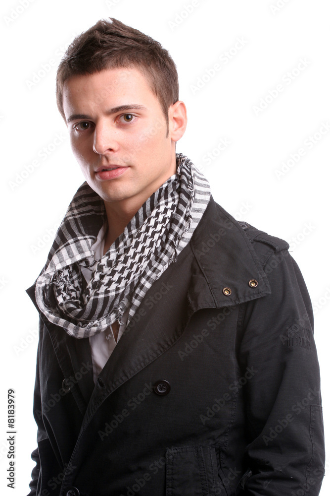 Young casual man posing Young casual man posing